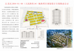 江北区JB04-01-06（人民东路1#）地块项目规划设计方案批前公示