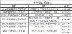 关于全区部分退役士兵社保接续的公告 