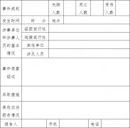 关于建立旅游安全突发事件报告及责任追究制度的通知