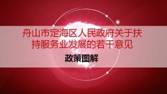 （图解）关于《舟山市定海区人民政府关于扶持服务业发展的若干意...